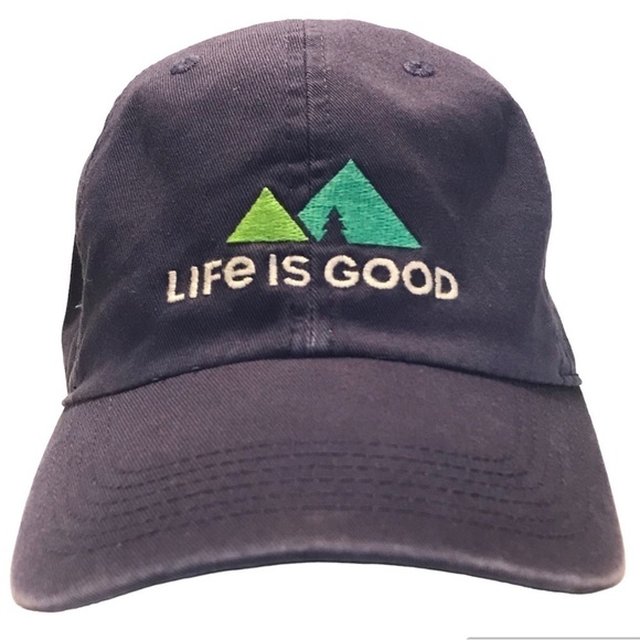 Life is Good Adjustable Mountain Cap - Picture 1 of 16